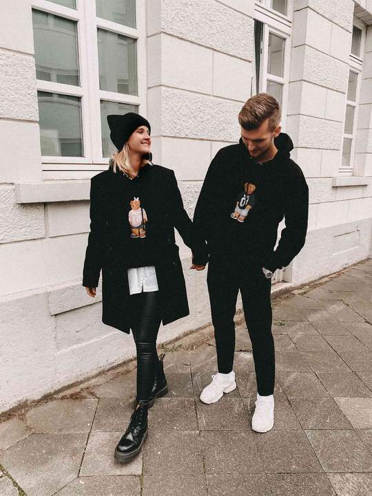 Set of 2 King & Queen Old Hoodie