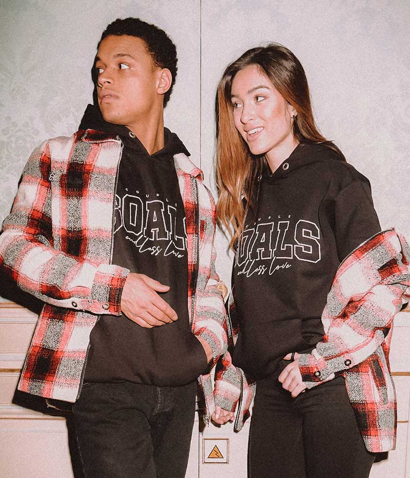 Couple Goals Varsity Hoodie