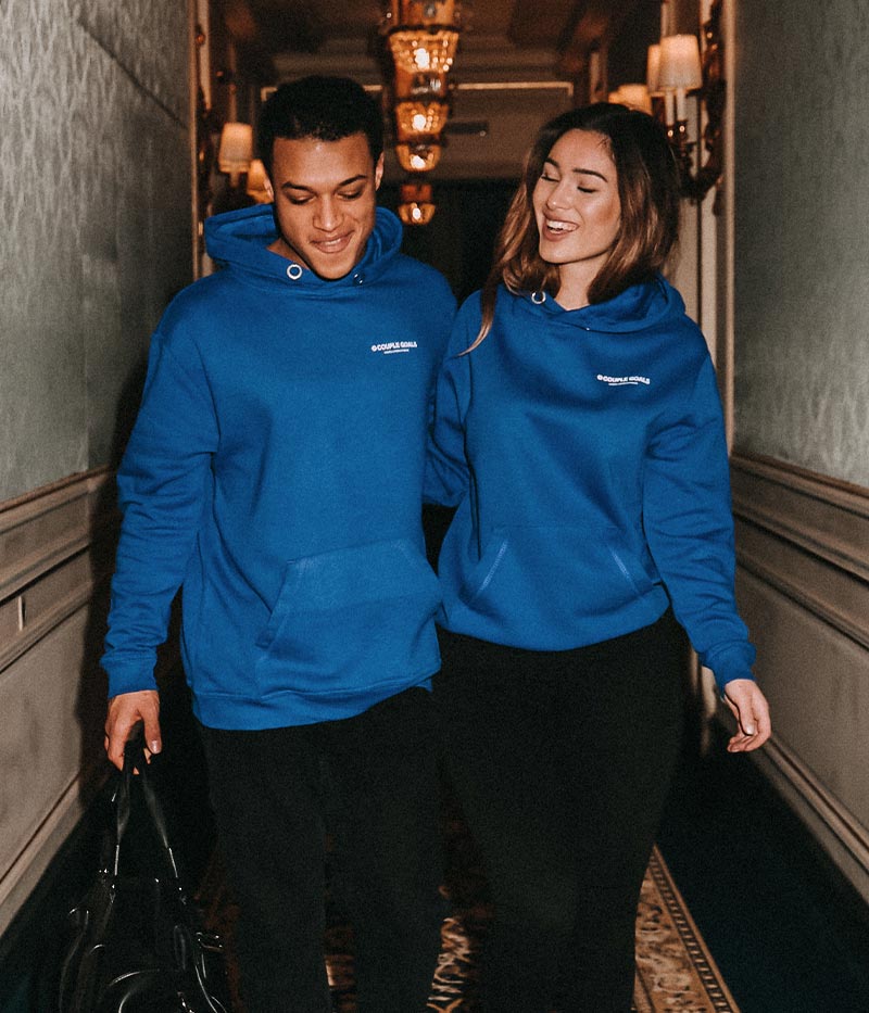 Hoodie couple goals top
