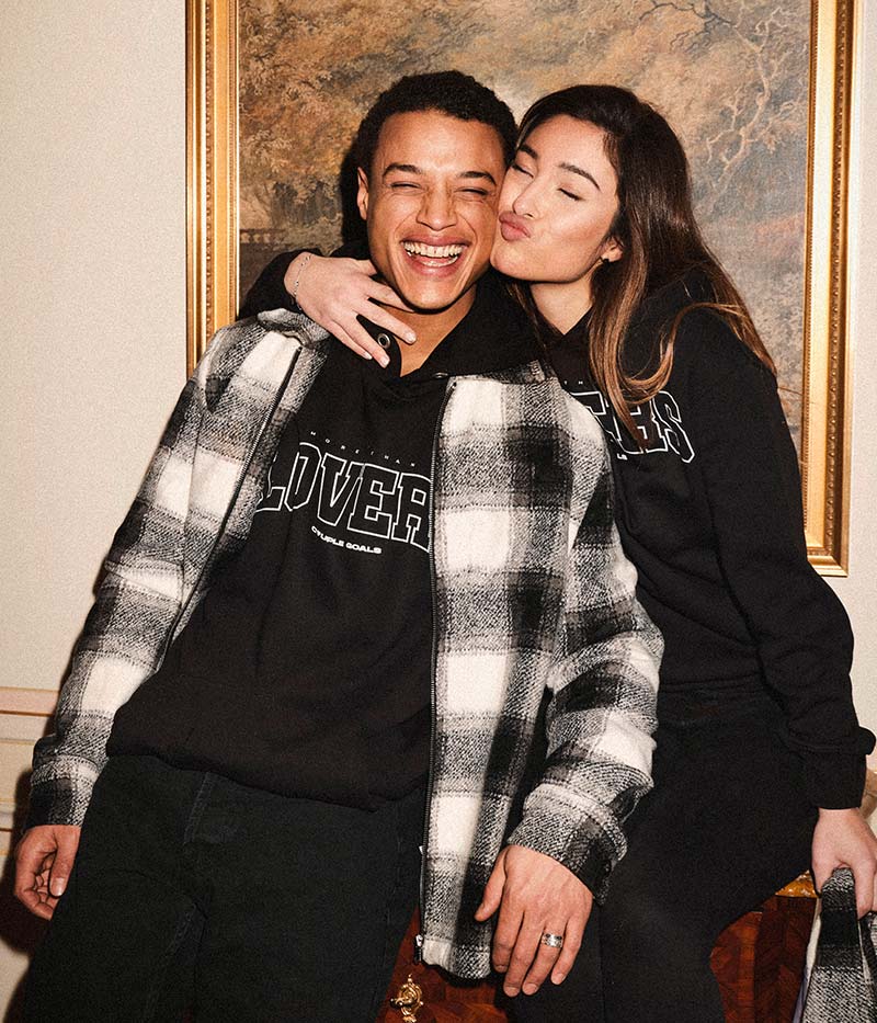 More Than Lovers Varsity Hoodie