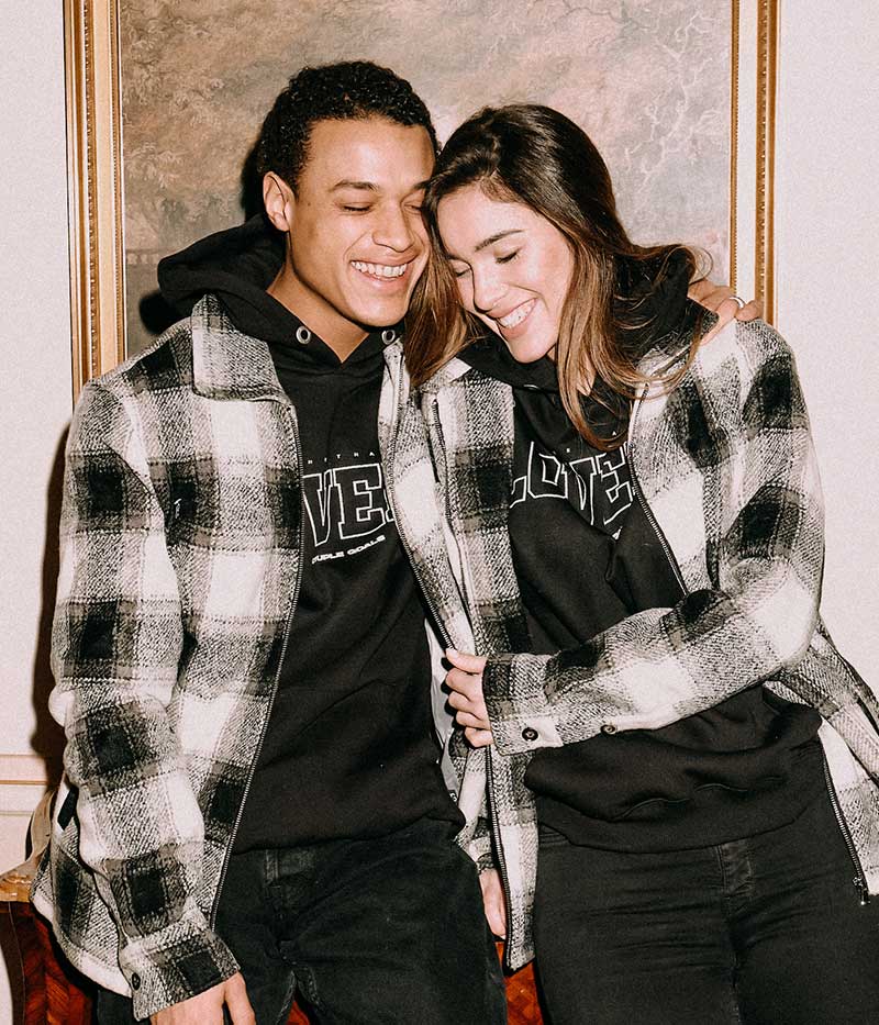 More Than Lovers Varsity Hoodie