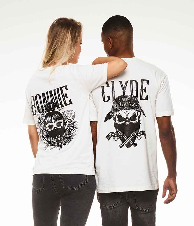 Bonnie & Clyde Inked T-Shirt