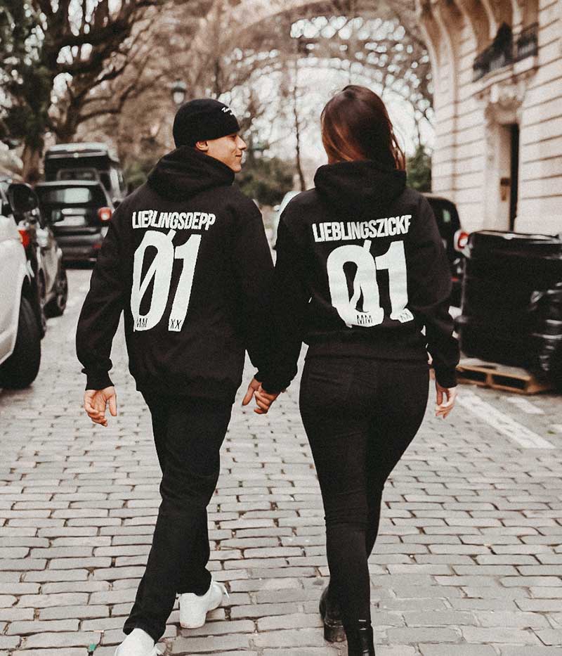 2er Set Lieblingsdepp & Lieblingszicke Hoodie Paket