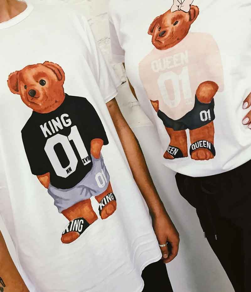 King & Queen Bären T-Shirt