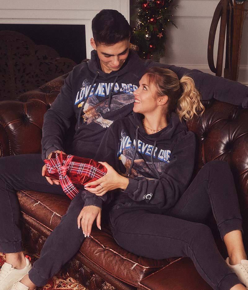 Love Never Dies Vintage Hoodie